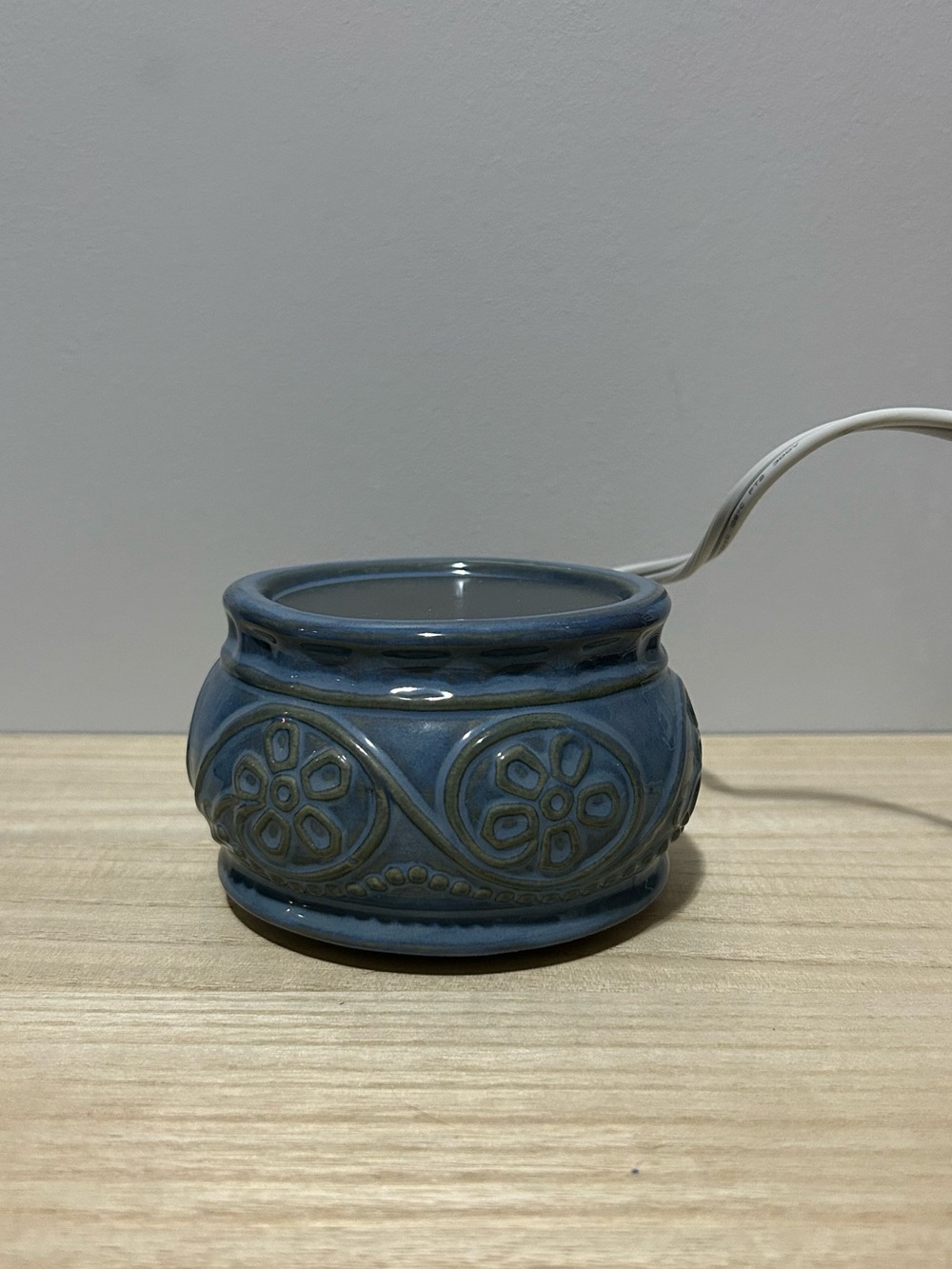 Intertek Blue Candle Warmer